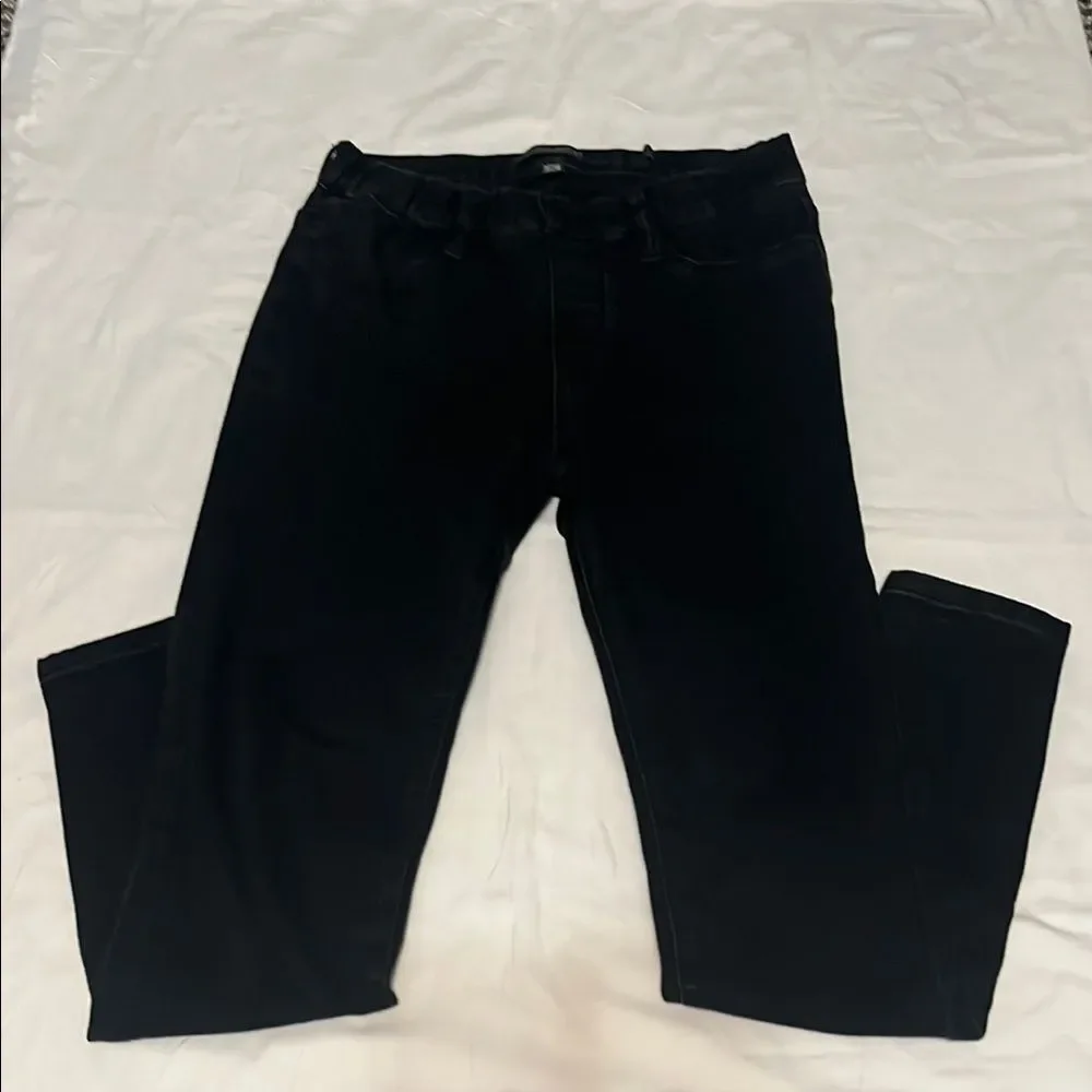 Judy Blue Skinny Fit Women's Black Jeans Elastic Waist Size 3/26